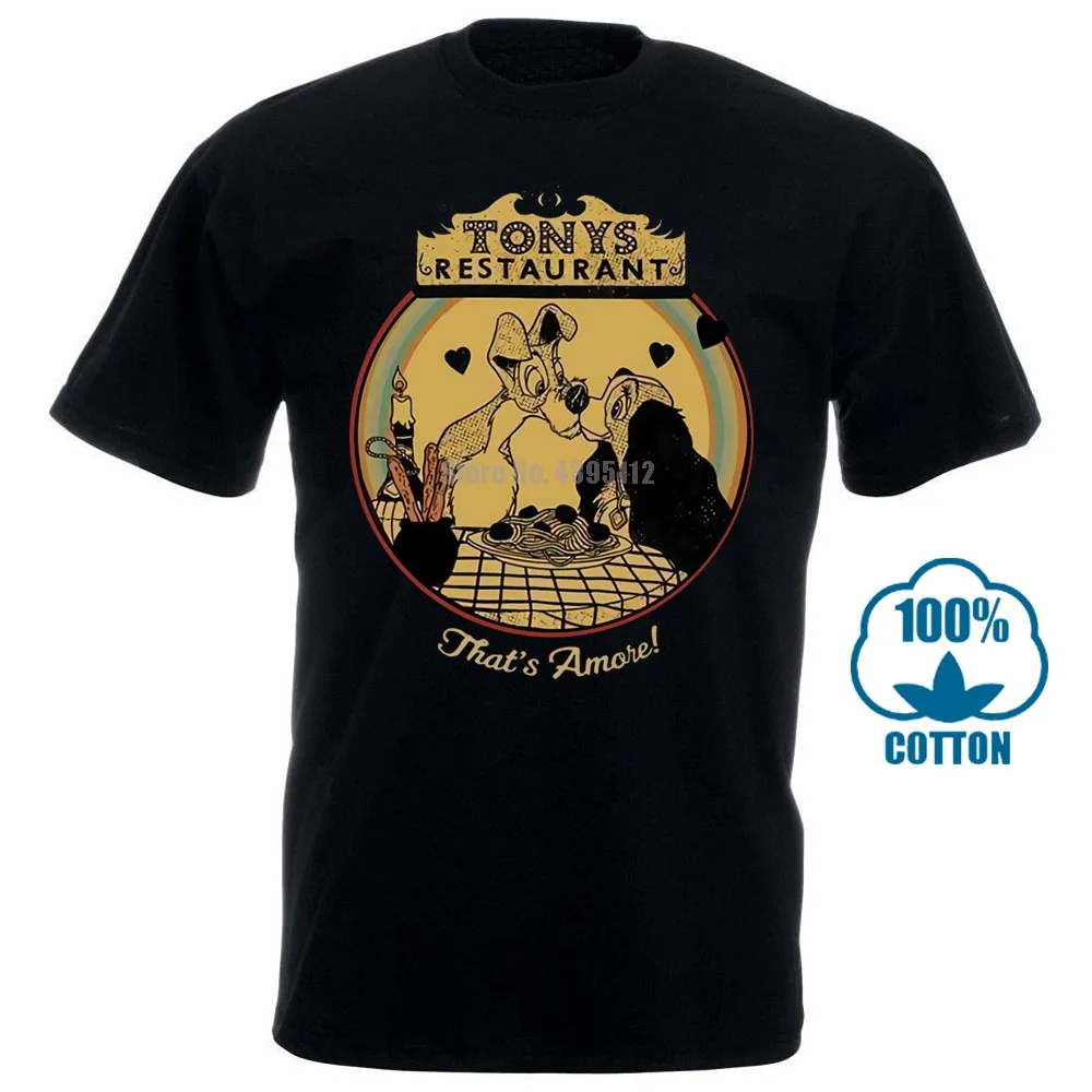 Женская и черная хлопковая Футболка That'S Amore Men'S S 6Xl 010868|Мужские футболки| |