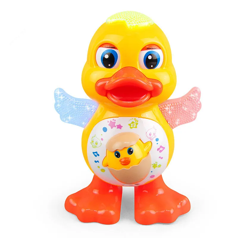 Cute Dancing Duck Educational Toy Musical Lighting Doll Interactive Kids Gift | Игрушки и хобби