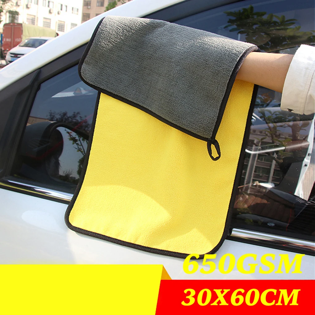 Автомойка плотные полотенца водопоглотитель против падения волос Автомобильные Чистящие средства - Цвет: Серебристый