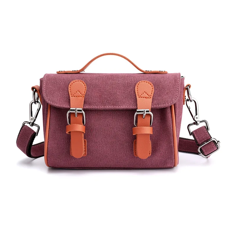 

Belvah Luxury Handbags Women Bags Designer Canvas Messenger Shoulder Bag Lightweight High Quality Portable Flap Minimalist Purse