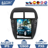 for mitsubishi asx 1 2010 2016 tesla style screen ips android car radio gps navigation carplay multimedia player px6 autoradio