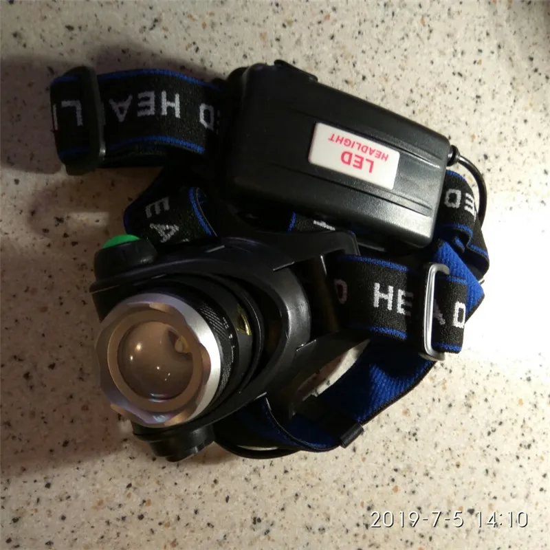 Cree XMLl-L2 xm-l T6 светодиодный налобный фонарь масштабируемый налобный фонарь водонепроницаемый головной Фонарь налобный фонарь рыболовный охотничий светильник