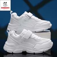 original sneakers school student shoes for boys mesh and pu white shoes for boys soft bottom 2019 springautumn children shoes