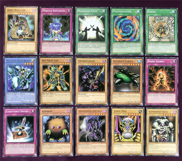 YU GI OH Дуэль Монстры английская карта юги Муто Полное издание Коллекционная