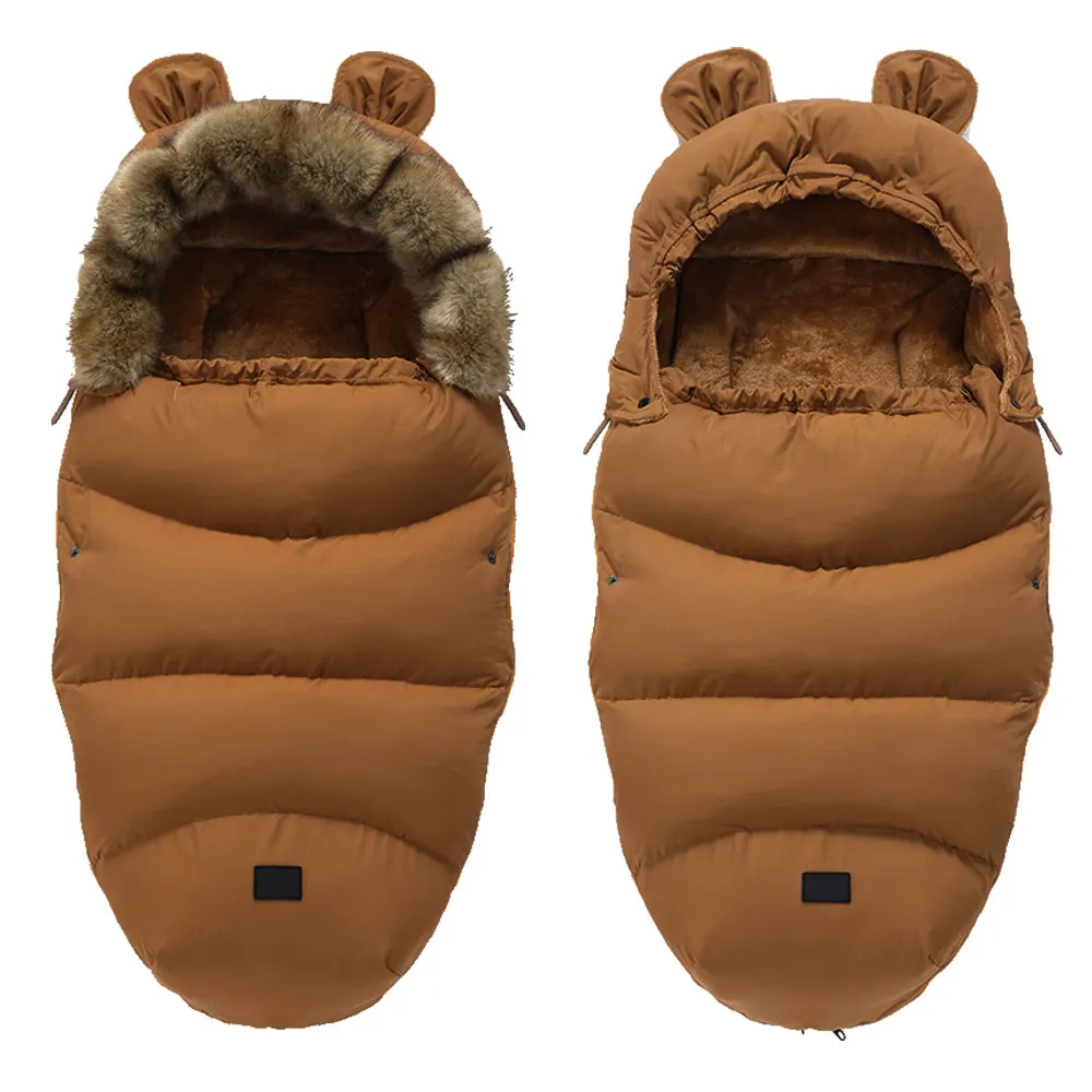 Детский спальный мешок для ног непродуваемый водонепроницаемый Зимний Спальный