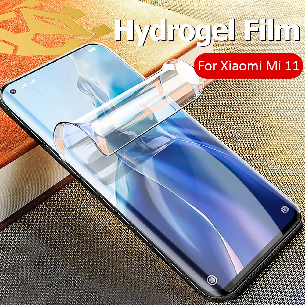 

Гидрогелевая пленка с полным покрытием для Xiaomi Mi 11 Ultra 11 Lite 10T Pro, мягкая защитная пленка для Xiaomi Mi 10, 11T, 10T, 9T Pro, Poco X3 Pro