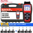 Autel MaxiTPMS TS508K датчик MX-Sensor 2 в 1 Инструменты для ремонта шин TPMS Датчик с поддержкой программирования TS508 равна 433 МГц + 315 МГц