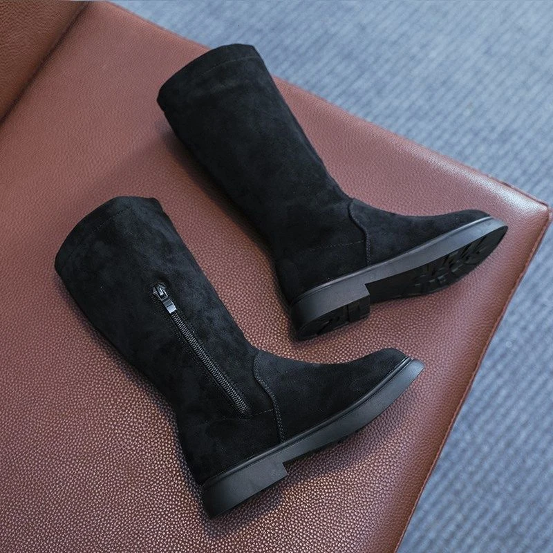 Сапоги до колена для девочек детские сапоги принцессы 2019 детская обувь | Детская