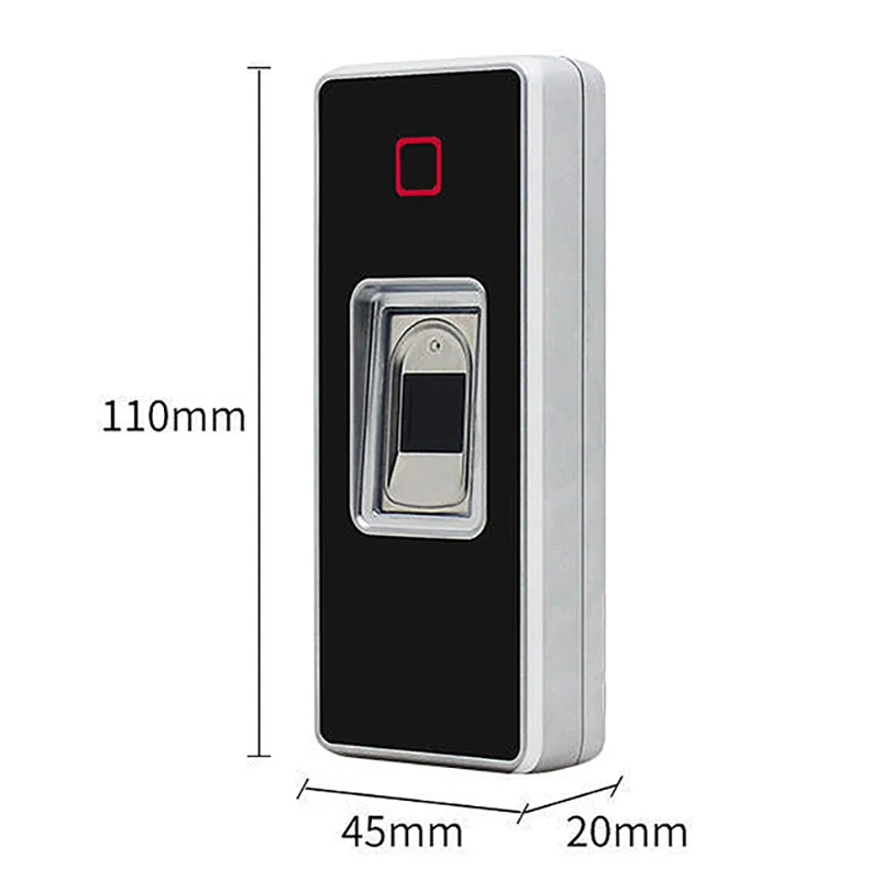 

Hot TTKK Access Control Standalone Biometric Fingerprint Wiegand 200 Fingerprints 500 EM Cards Waterproof Access Control Machine