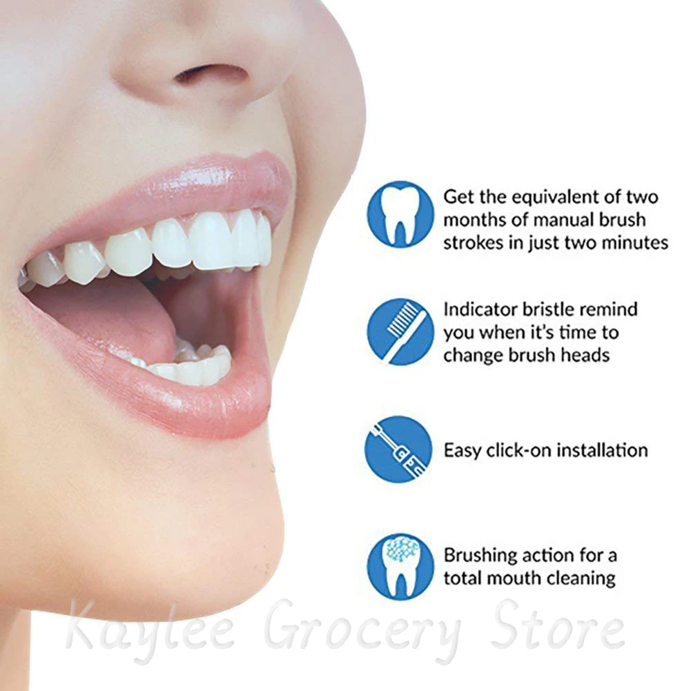 

6PCS Replacement Toothbrush Heads For Philips Sonicare 3/6/9 Series HX6013 HX6930 HX6730 HX6530 HX9023 HX9342 Sonicare R710