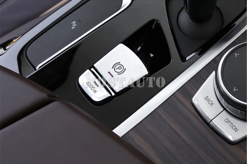 Накладка на внутренний электронный ручной тормоз для BMW X3 G01 X4 G02 2018 2021 2 шт.|Лепнина
