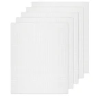 10 шт., сетчатые пластиковые холщовые листы 19,6x13 дюймов для вышивки, ремесла акриловой пряжи, вязания и вязания крючком