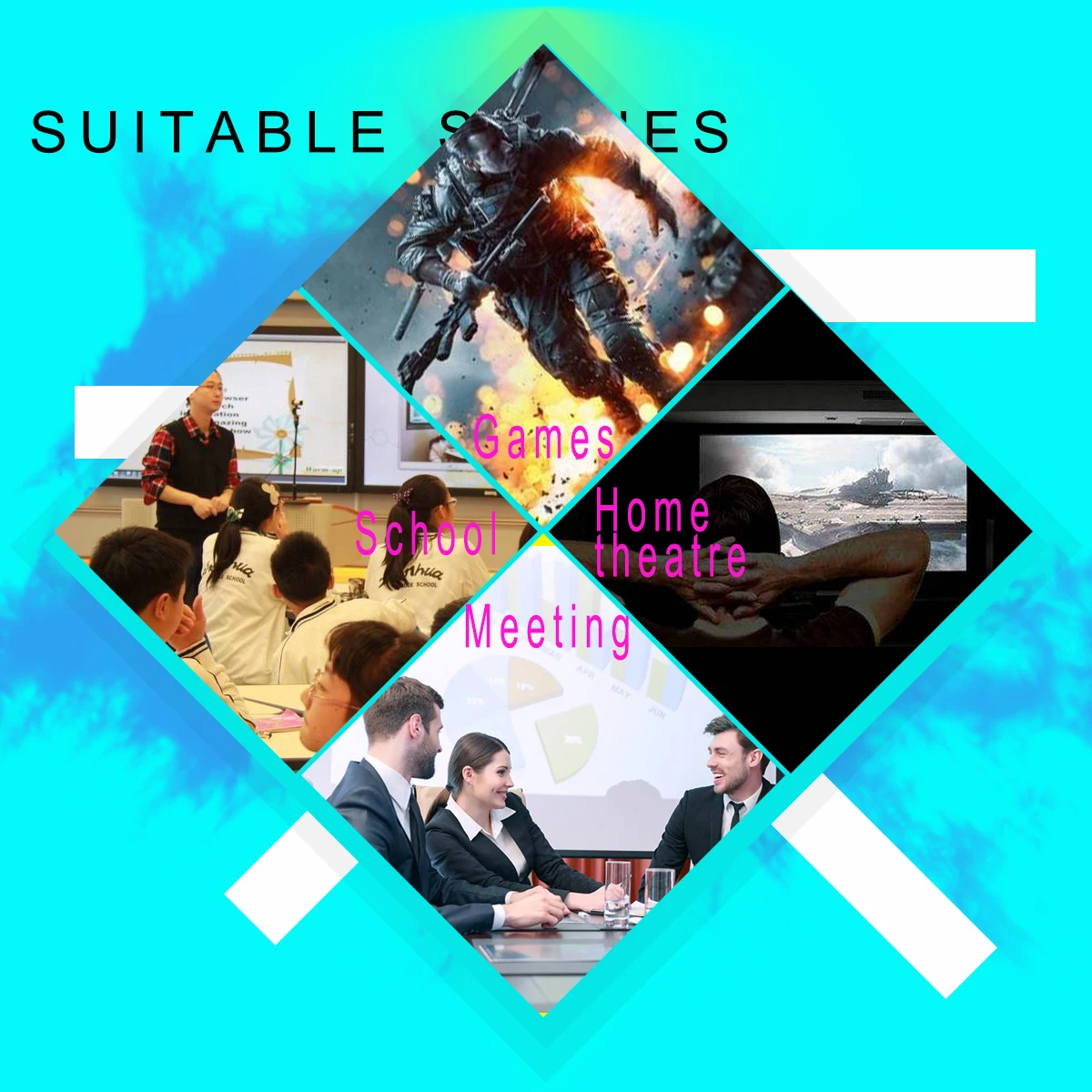 MC.JFZ11.001 для H6510BD/P1340WG/P1341W/P1500/X111/X111P/X1140/X1140A/X1240/X1340W/X1340WH Совместимая лампа для проектора Acer