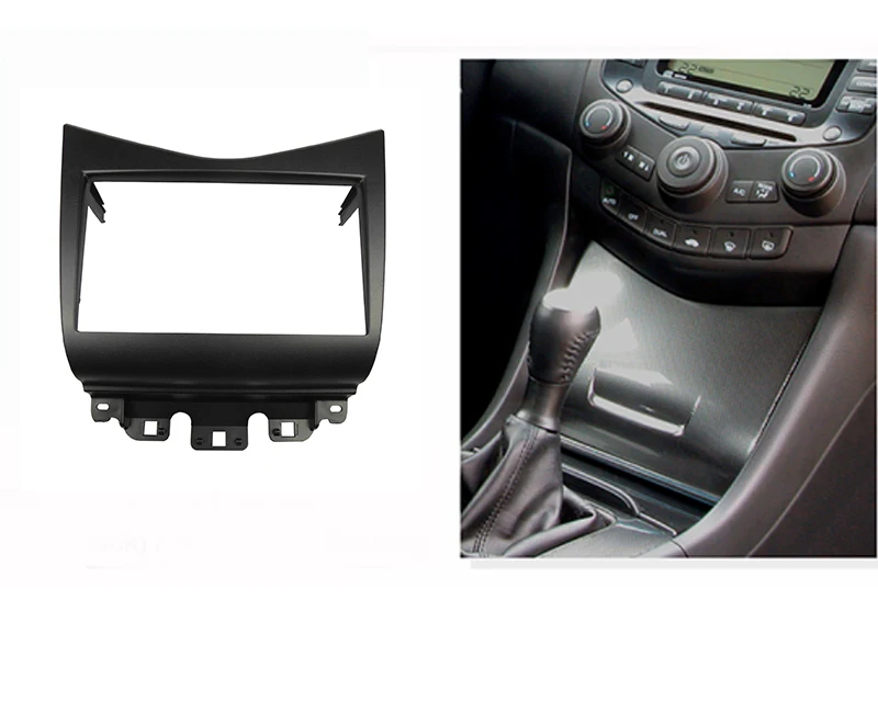 Для Honda Accord 2002 2007 двойной Din Fascia Радио DVD стерео CD панель с ISO Жгут проводов комплект