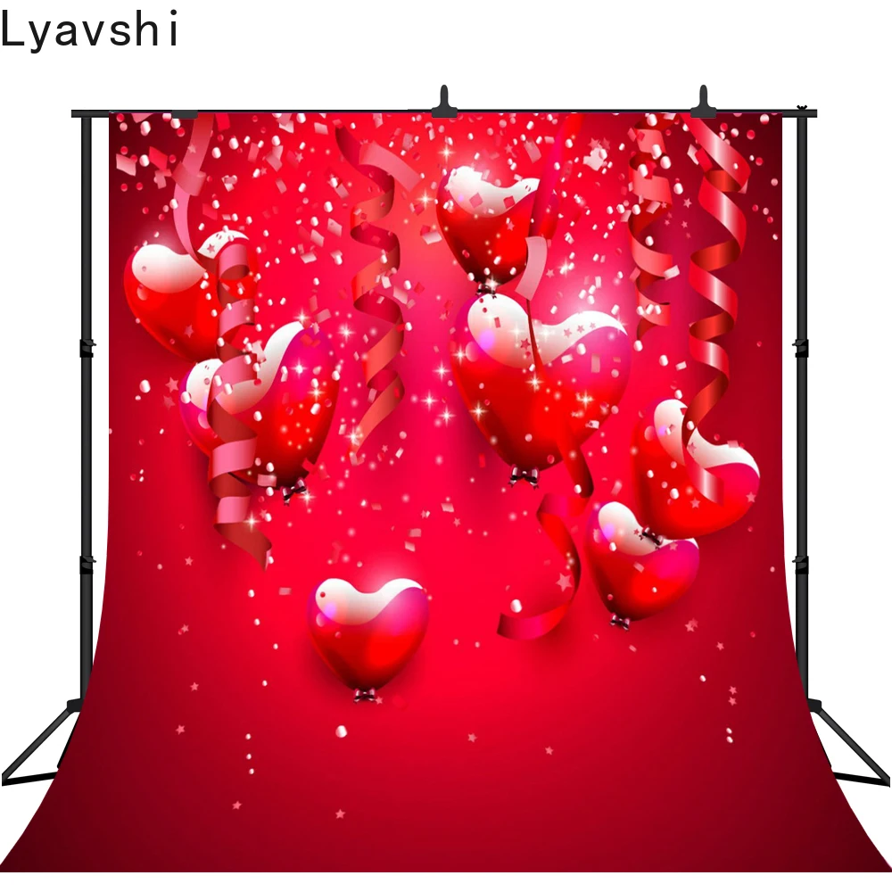 

Виниловый фон Lyavshi для фотосъемки на заказ реквизит цифровая печать тема на День святого Валентина фон для фотостудии