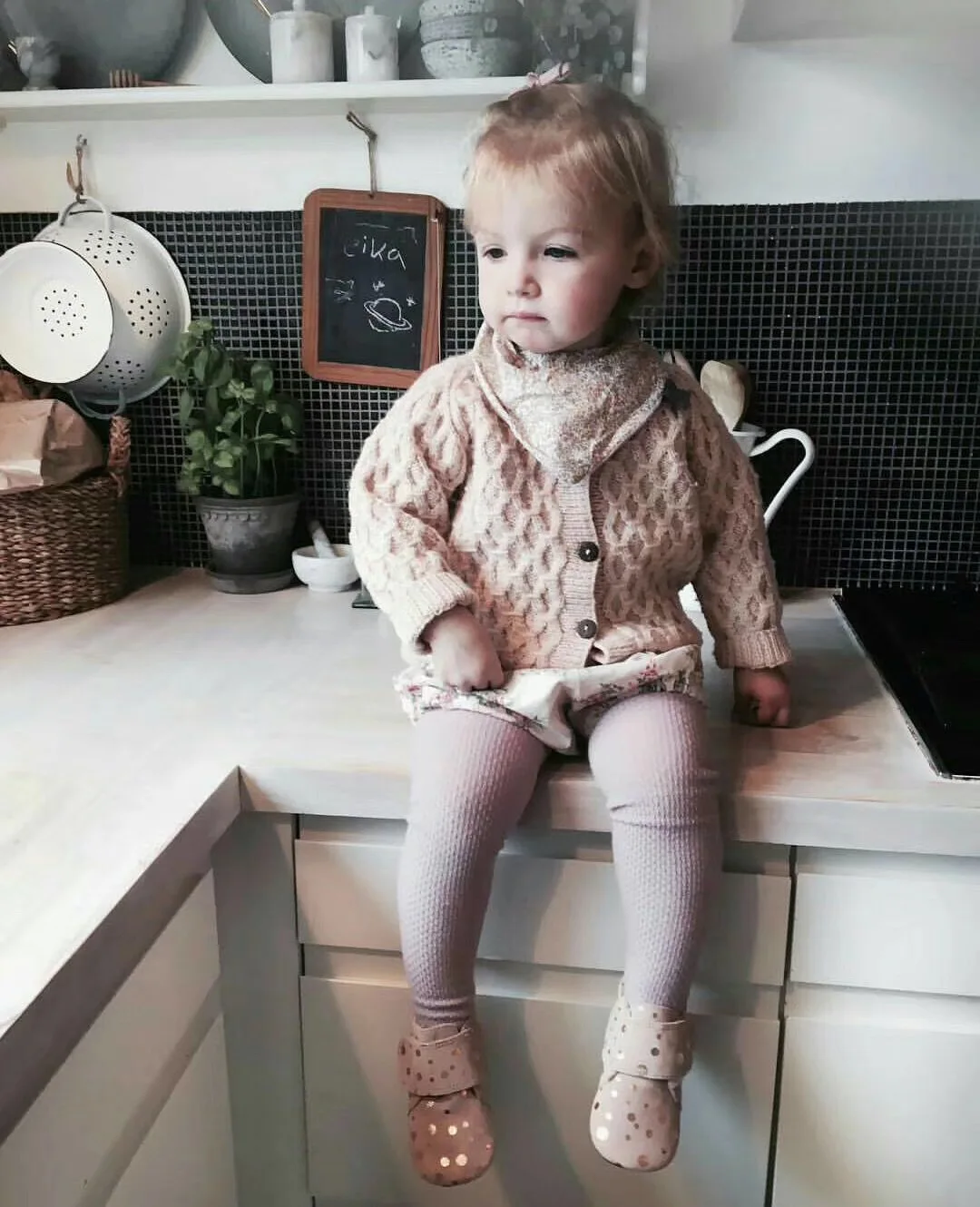 Осень зима 2019 вязаный свитер для маленьких мальчиков и девочек с бриллиантами