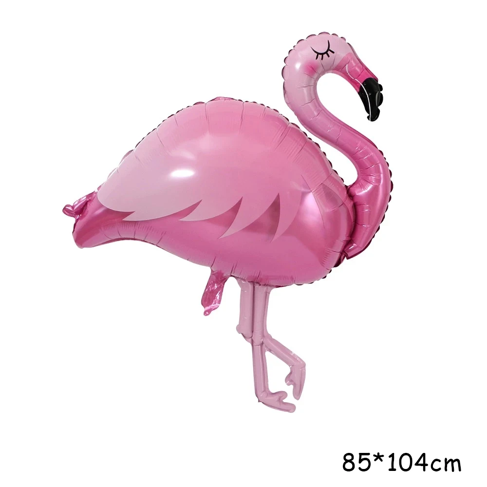 Giant Flamingo Foil Balloon Set 30Inch Pink Number Balloons 1 2 3 4 5 6 7 8 9 Years Old Girl Birthday Party Baby Shower Decor Ki images - 6