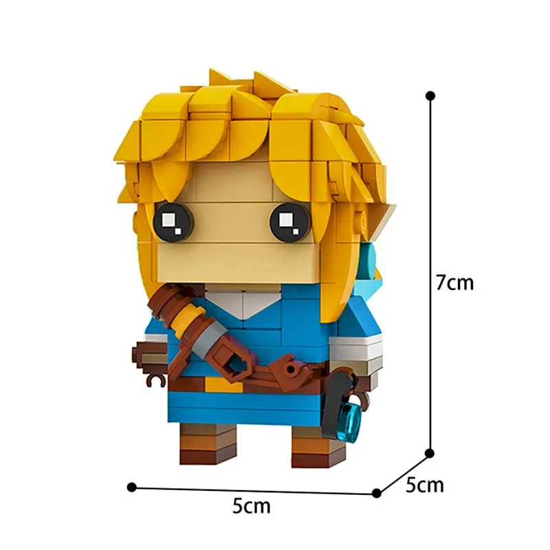 Buildmoc Idea игра Nintendoed фигурки зельдаин оружие из темных звеньев мастер меч