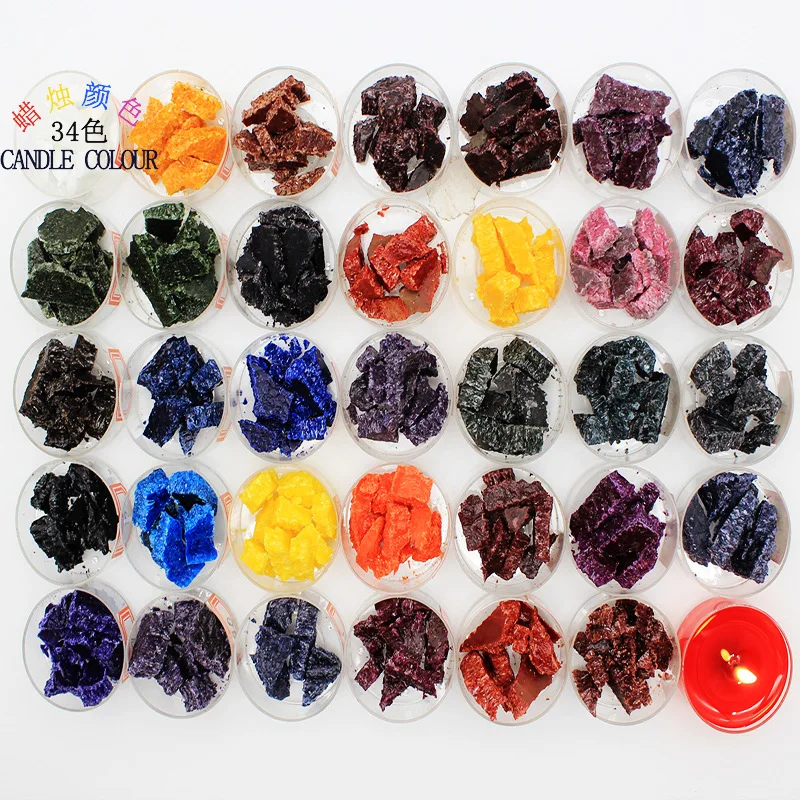 

Candle DIY pigment manual candle special dye block pigment high concentration toner DIY candle color candle dye making supplies