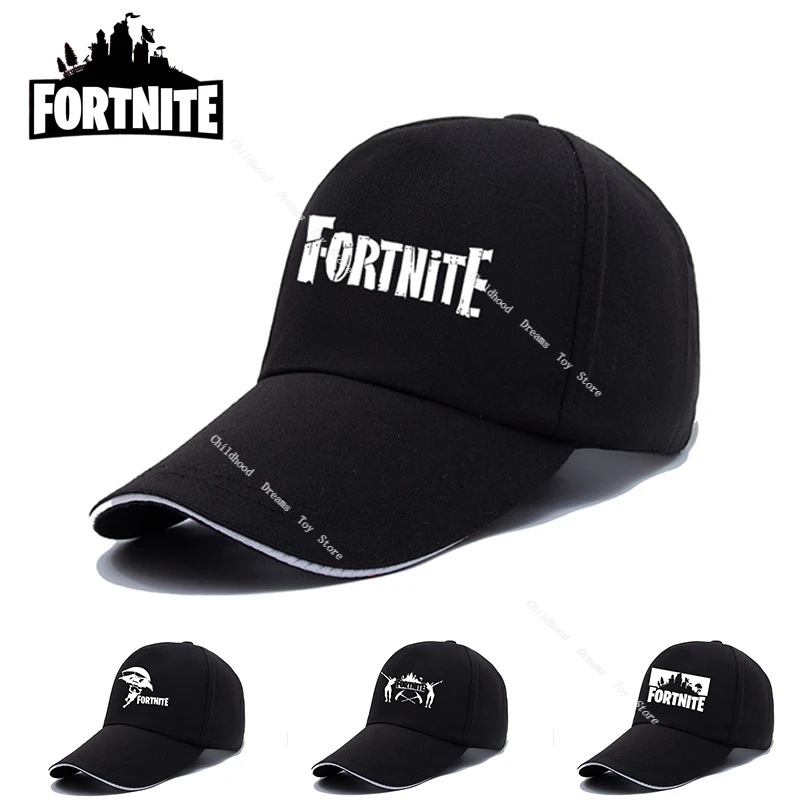 Бейсболка с козырьком от солнца Fortnite для мужчин и женщин модная однотонная кепка