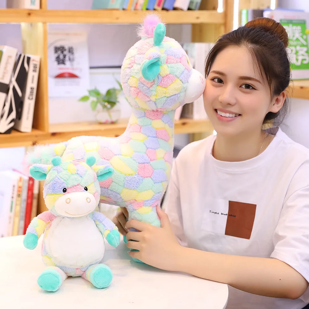 1 шт. Платье для девочек с героями мультфильмов плюшевая игрушка олень мягкие