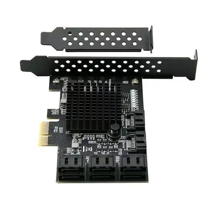 плата расширения с 8 портами sata 3