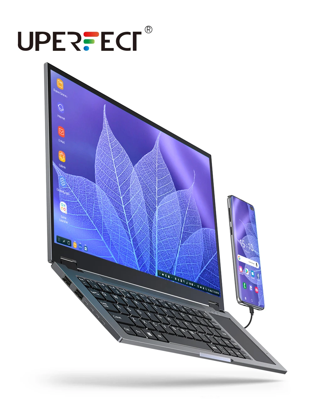 Новый портативный монитор UPERFECT X Lite 14 дюймов FHD 1080P с перезаряжаемой батареей
