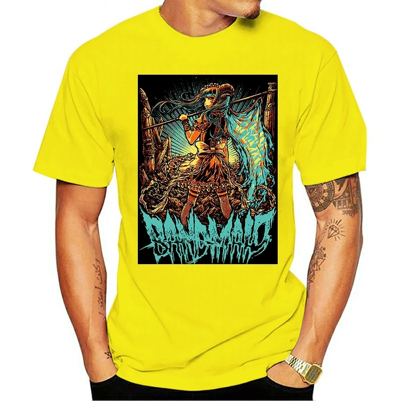 

T-shirt New Short Sleeve Men Band - Maid Poster , Ver. 2 ( Black ) S - 3xl
