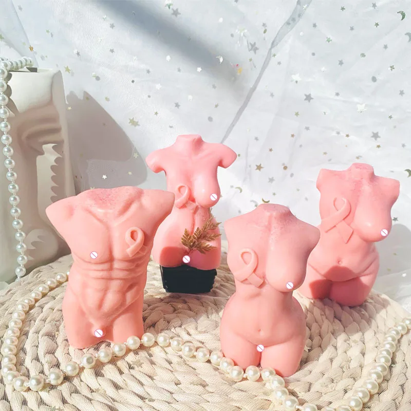 

New 3D Plump Woman Body Candle Silicone Mold Creative Aromatherapy Gypsum Crafts Decorative Ornaments Handmade Candle Soap Molds