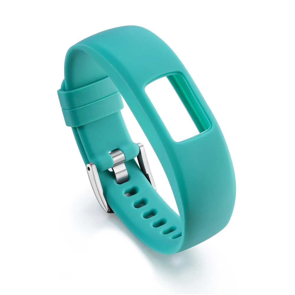 Мягкие силиконовые с рисунком ремешок на запястье для Garmin Vivofit 4 фитнес-трекер