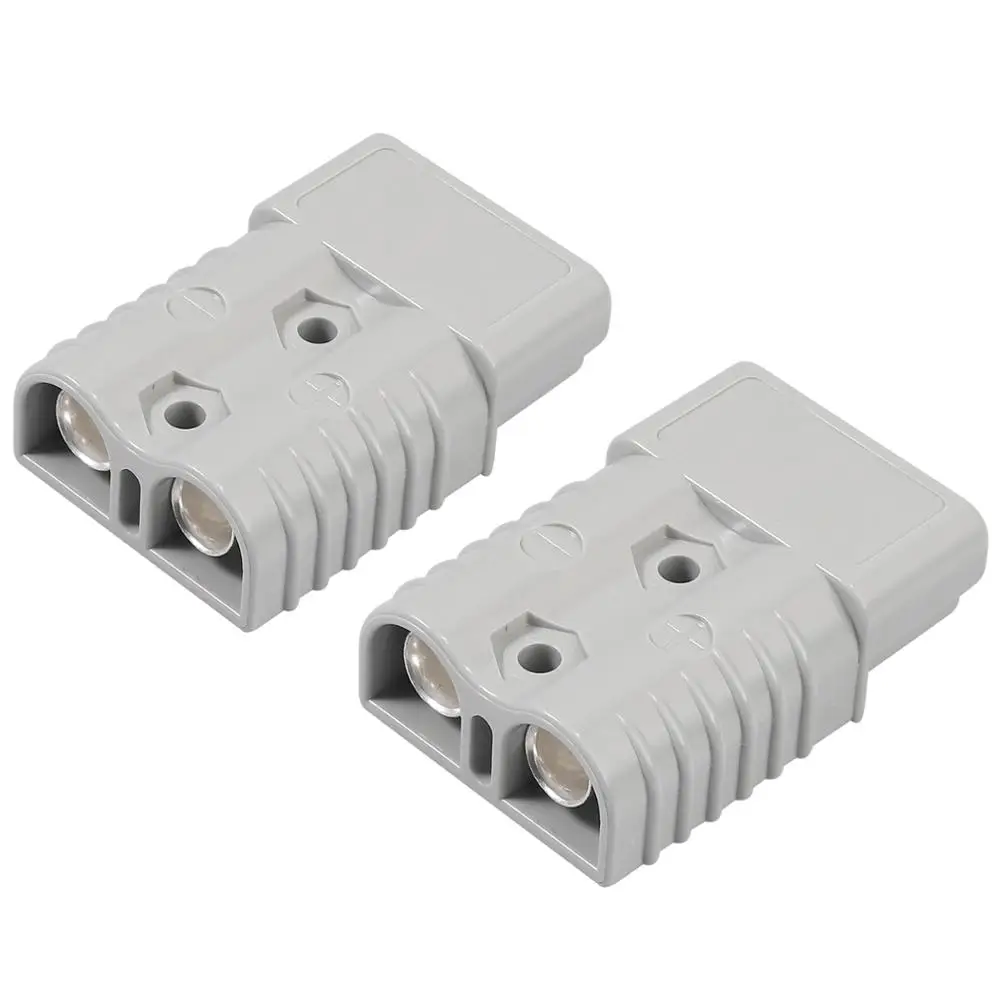 Justech 2 шт. для Anderson стиль штепсельные Разъемы 175A 600 в 1/0 AWG посеребренные Твердые