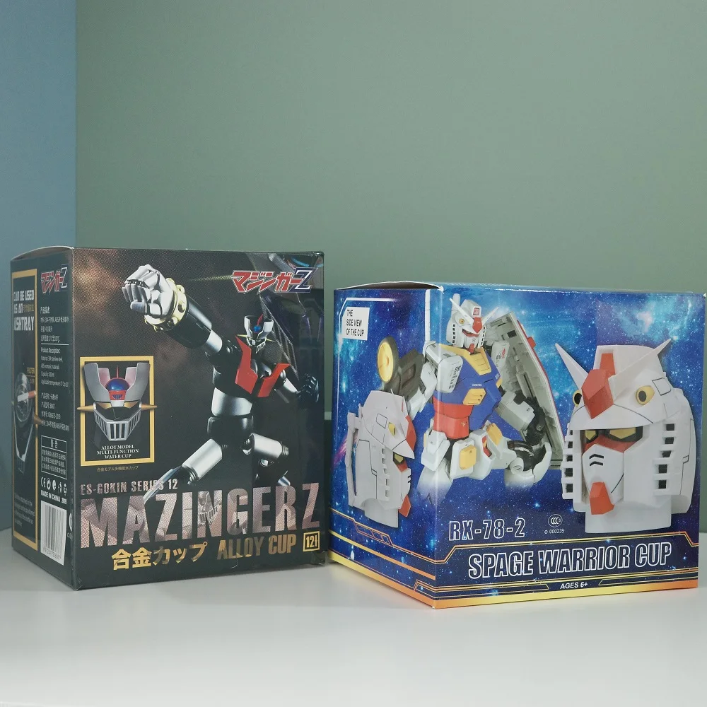 Креативная Аниме Робот-трансформер Mazinger Z чашка для воды кружка мобильного