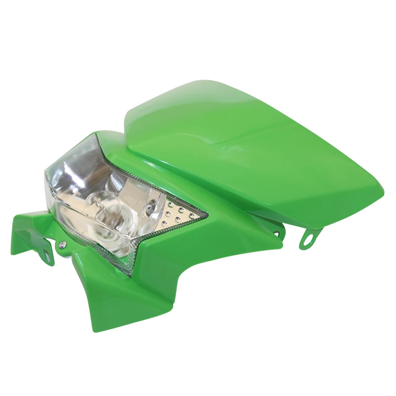 Светильник для мотоцикла налобный фонарь лампа мотокросса с маской 35 Вт 12 В 4WD KLX450