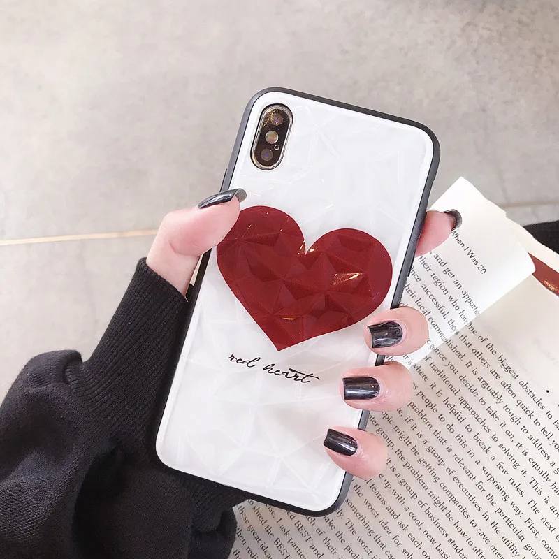 Милый чехол для девочек IPhone 8 Plus/7 Plus блестящий перламутровый прозрачный с