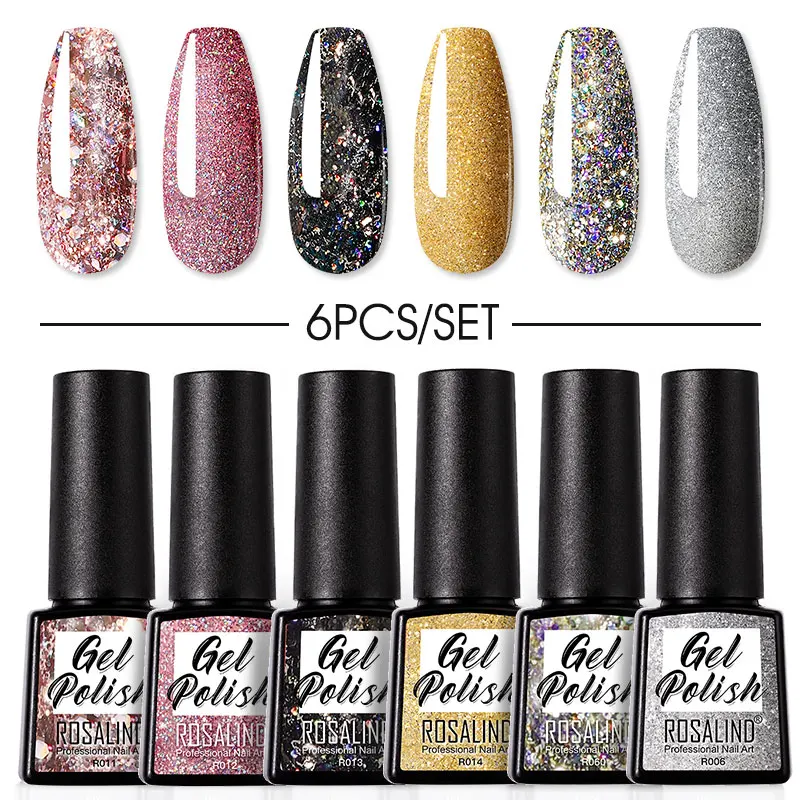 

Гель-лак для ногтей полуперманентный гибридный, 6/12 шт., комплект гель-лаков для ногтей г.