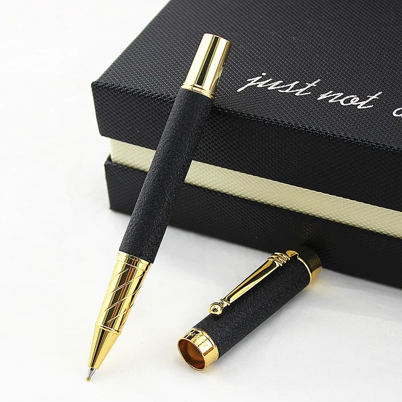 Новая полностью металлическая Роскошная шариковая ручка Высококачественная