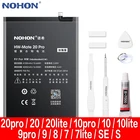 Аккумулятор NOHON литиевый для Huawei Mate 20 10 9 Pro 8 7 Lite S SE HB486486ECW Honor 6 Plus 7X V10