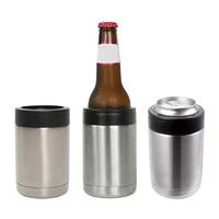 16 oz stainless steel beer bottle cold keeper can holder double wall vacuum insulated cooler bar accessories ice bucket