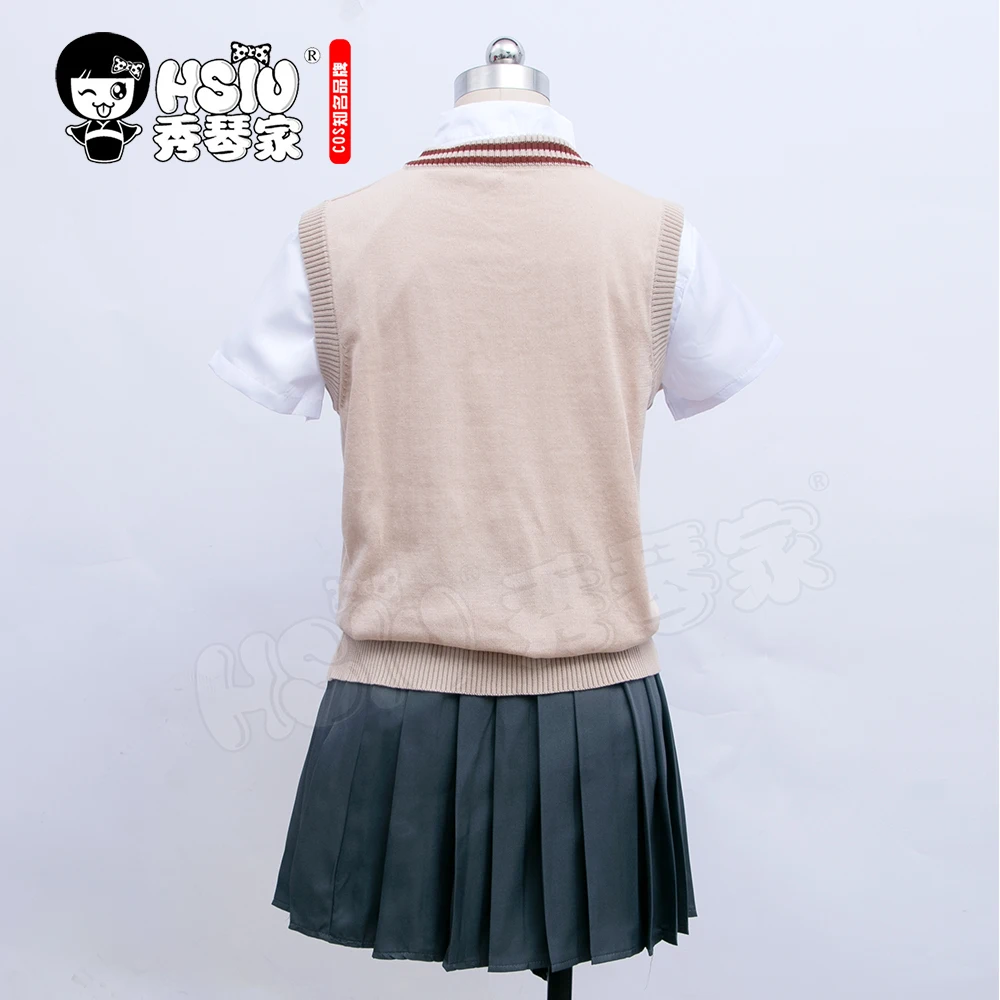 Костюм Misaka Mikoto Shirai Kuroko костюм HSIU Toaru Kagaku без железнодорожного пистолета косплей