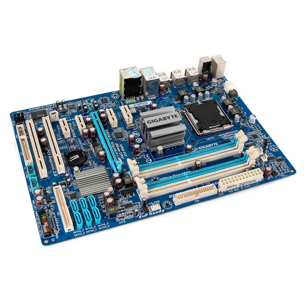 Материнская плата Gigabyte GA-EP43T-S3L EP43T-S3L P43 Socket LGA 775 DDR3 16GB ATX