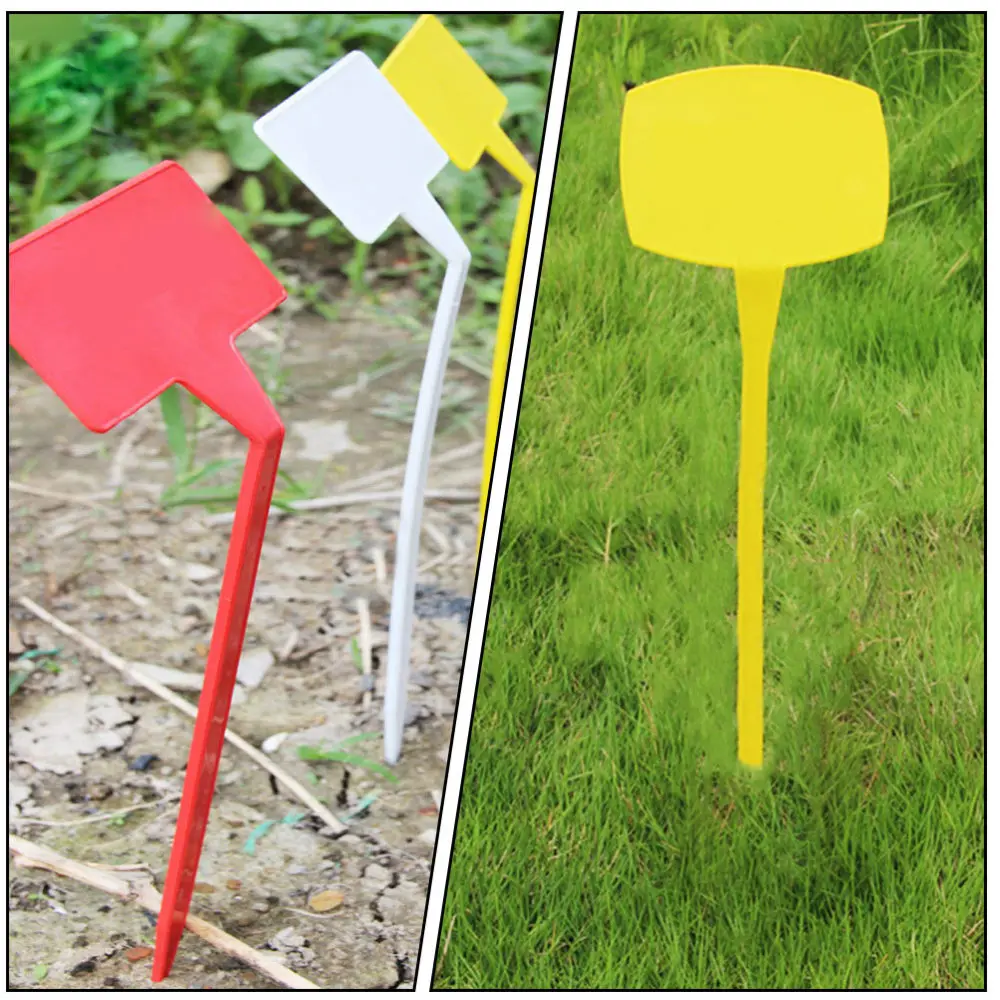 

5pcs Plant Labels Nursery Garden Tags Garden Insert Tag Reusable Plant Signs