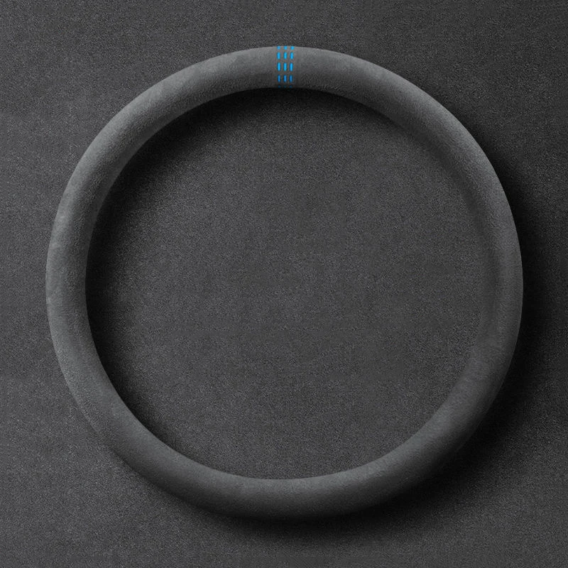 

38cm Suede Leather Car Steering Wheel Cover Anti-Slip For Great Wall Haval/Hover H1 H2 H2S H3 H4 H5 H6 Coupe H7 H9 F5 F7 F7X
