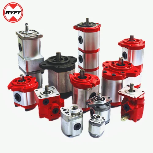 

High pressure SAE A 9 tooth spline shaft hydraulic gear pump