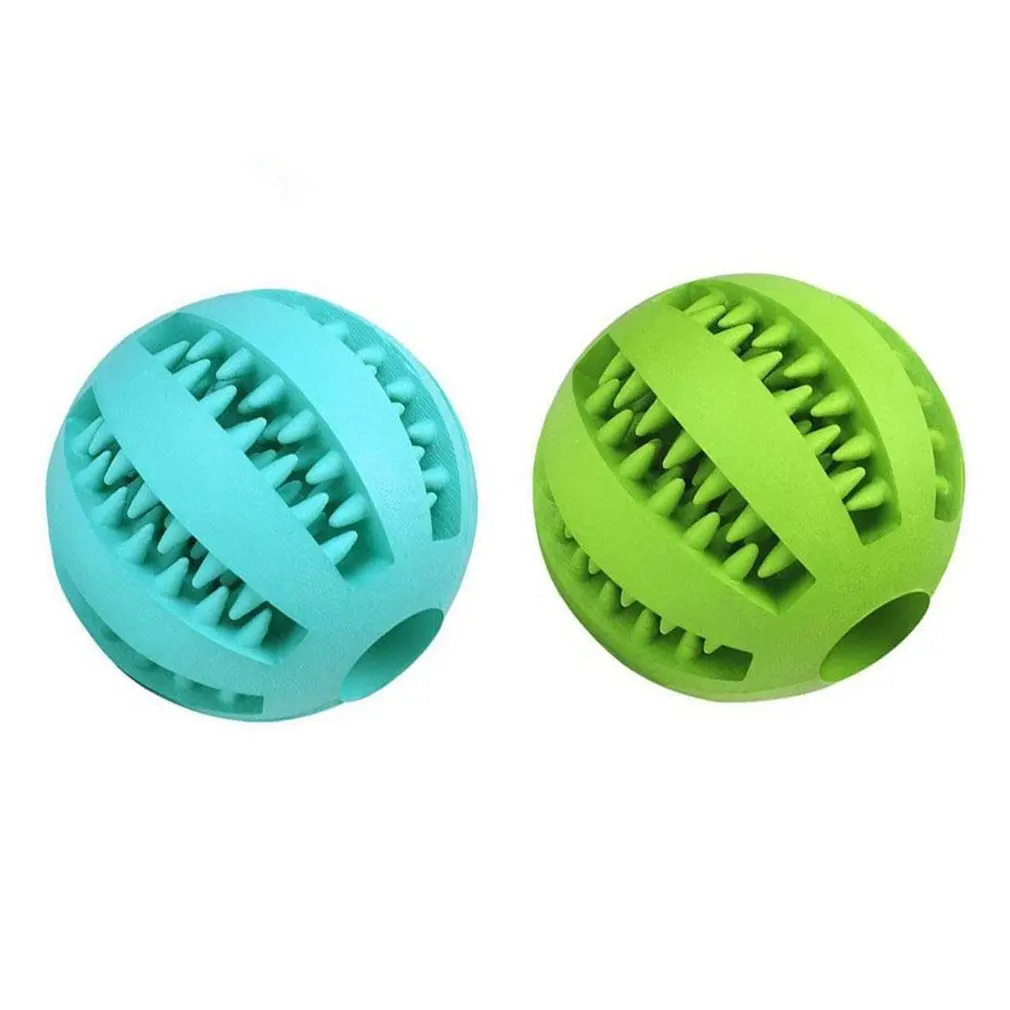 

Dog Molar Toys Chew Toys Tooth Clean Ball Food Extra-tough Rubber Balls Funny Interactive Elasticity Ball Dogs Chew Toy