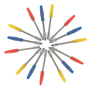 Резак для гравировального Станка Graphtec CB09, 5 шт., лезвия для винилового плоттера, диаметр ручки 1 мм, общая длина: 20 мм