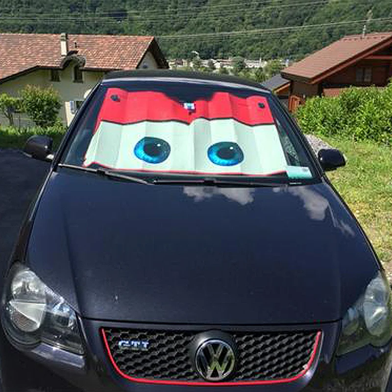 Солнцезащитный козырек для лобового стекла автомобиля 130x70 см - купить по