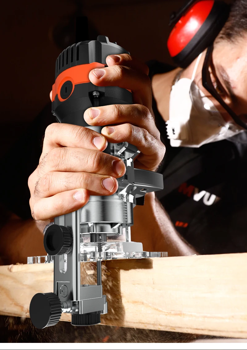 Электрический фрезерный станок по дереву LOMVUM мини деревообработка столярных