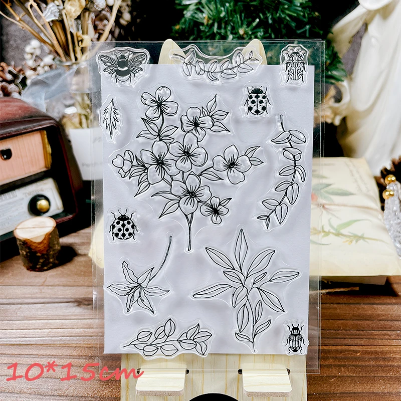 

Прозрачные силиконовые штампы Panalisacraft для скрапбукинга, изготовления открыток, детских поделок