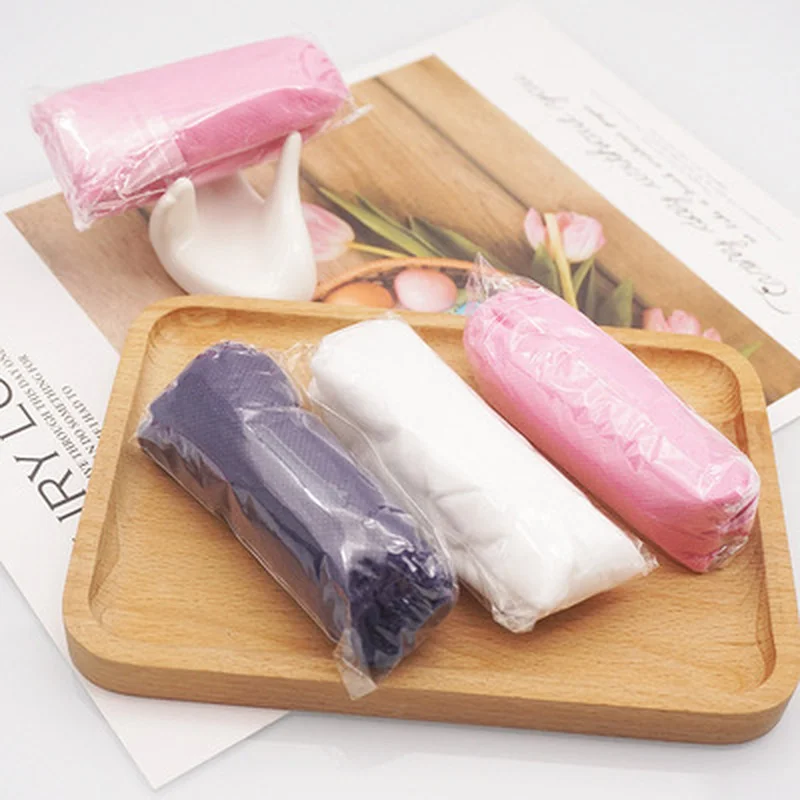 50 Pieces/set Disposable Non-woven Fabric Simple Underwear Briefs for Ladies Once Use Women Travel Printed Disposable Panties