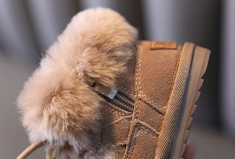 

Kids Boots Baby Boys Girls Winter Snow Boots Toddler Non-slip Walking Shoes Infant Casual Plus Velve Booties SXX045